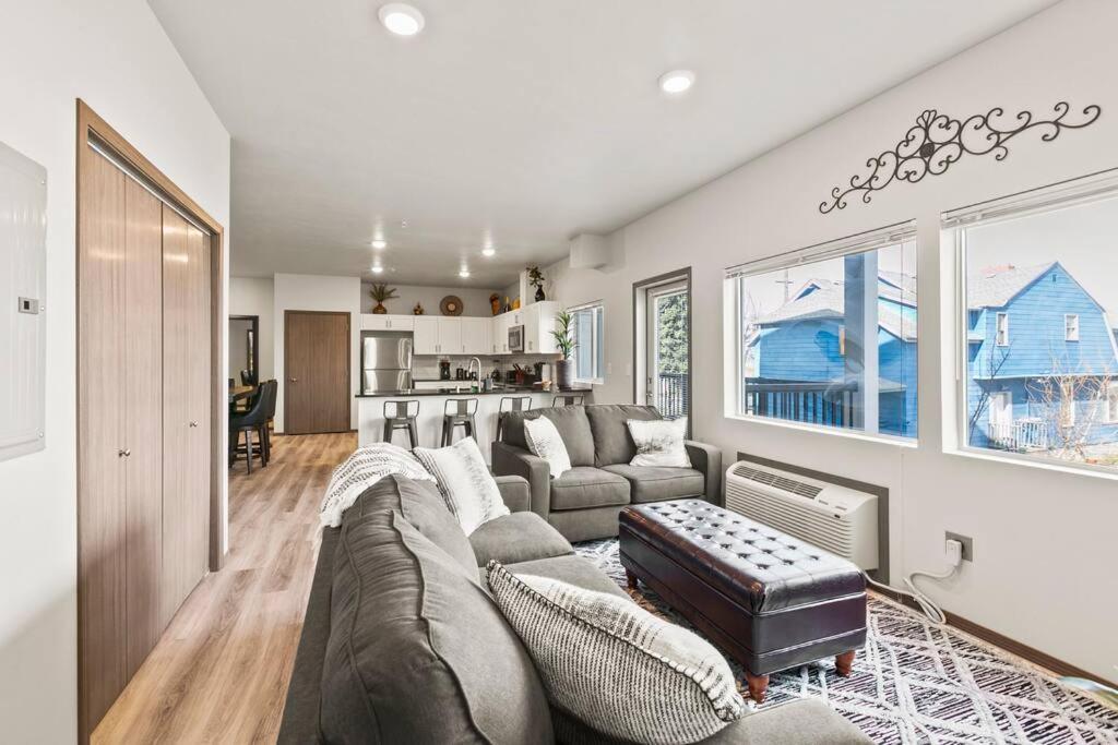 Spacious New 2 Bed 2 Bath Apt By Downtown Spokane Buitenkant foto